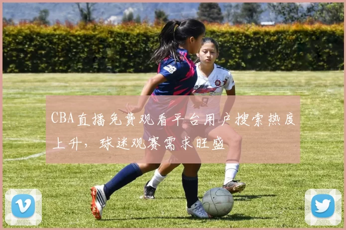 CBA直播免费观看平台用户搜索热度上升,球迷观赛需求旺盛