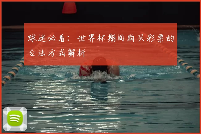 球迷必看：世界杯期间购买彩票的合法方式解析