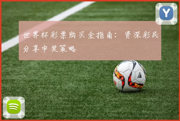 世界杯彩票购买全指南：资深彩民分享中奖策略